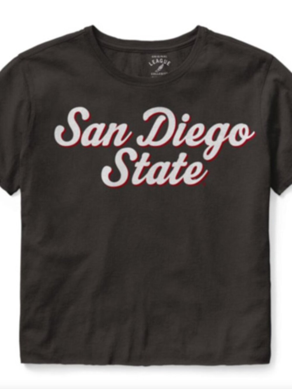 Women's San Diego State Crop Tee - Medium